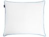 Bed Pillow ANETO High 50 x 60 cm Duck Feathers and Down White
