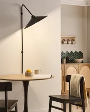 Wall Lamp NENTON Metal Black_1036557