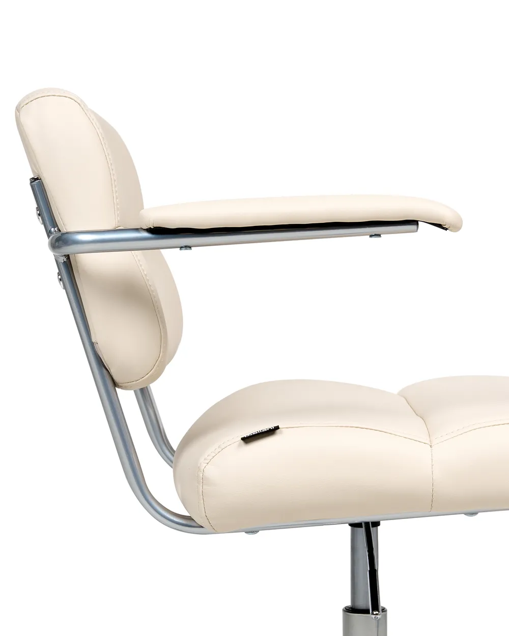 Desk Chair CANDOR Faux Leather Off-White_993014