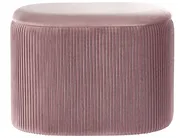Förvaringpuff RICHLAND Sammet Rosa_823936