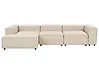 Modulär hörnsoffa 4-sits ARDAL Beige Högervänd