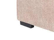 Hörnbäddsoffa 3-sits EDANE med förvaring Beige Högervänd_1057087