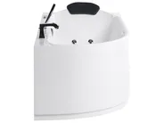 Massagebadkar SAYULA 1700 x 800 mm Vit Vänstervänd_1029510