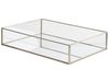 Dekorationsbricka GRENOBLE Glas Silver