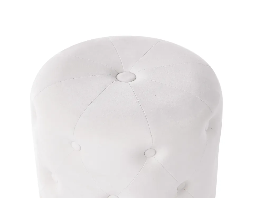Sittpuff CARROLLTON Sammet Off-White_1190364