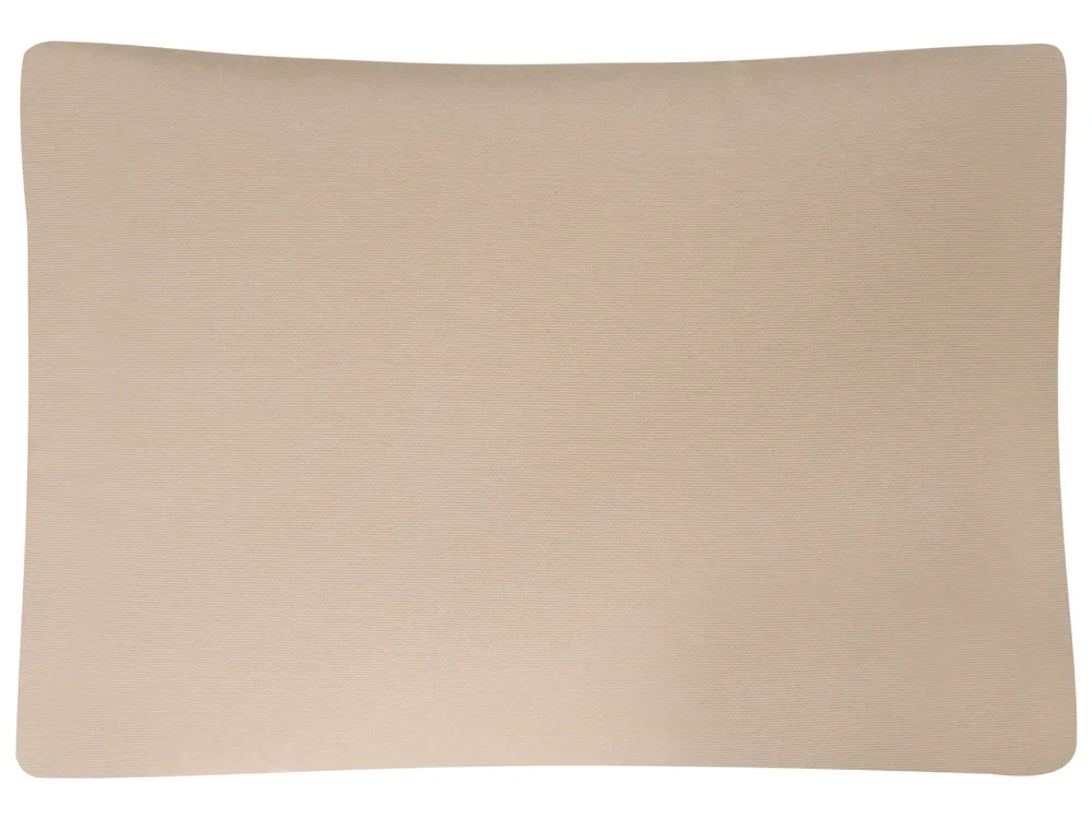 Trädgårdssoffgrupp med bord 5-sits MURATO Metall Beige_1023504