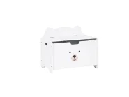Toy Box MIMILI 48 cm with Bench White_1188309