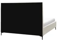 Ottoman Bed SEZANNE Boucle Off-White 180 x 200 cm (EU Super King)_939805