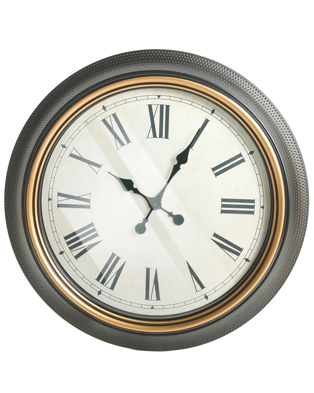 Wall Clock VILLENA 63 cm Black