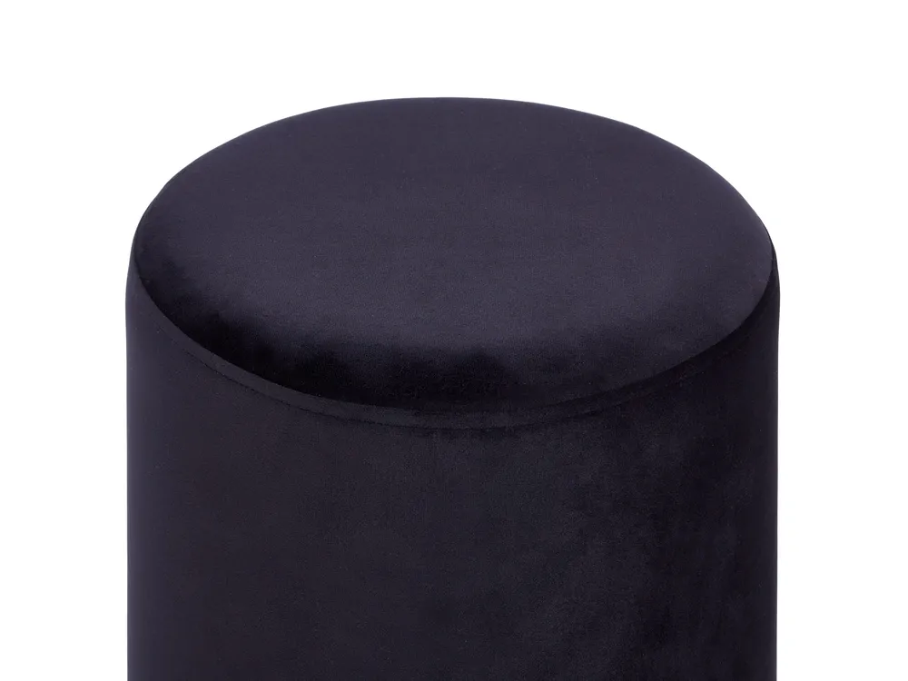 Sittpuff BRIGITTE Sammet Svart_857747