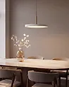 LED-riippuvalaisin EVENLODE Metalli Valkoinen