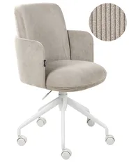 Kontorsstol DRYDEN Manchester Taupe_1005273