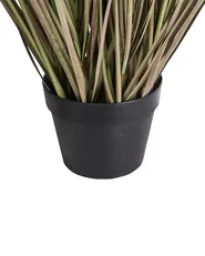 Konstgjord växt MISCANTHUS GRASS 120 cm Brun_1090817