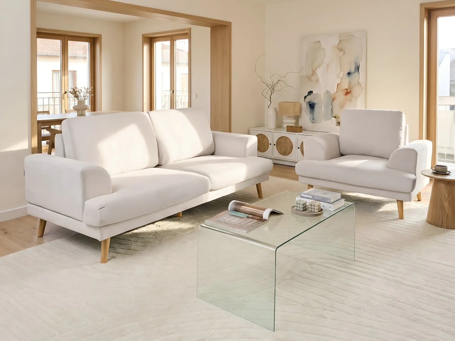 Soffgrupp 4-sits KILDAL Ljusbeige_1058557