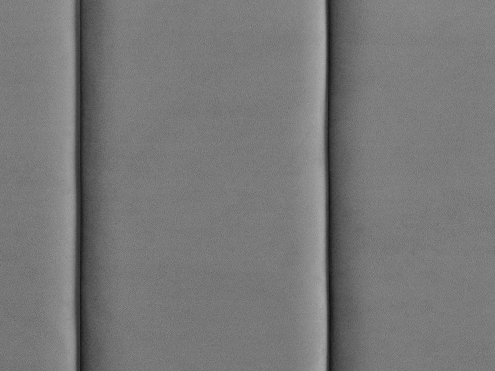 Bed Velvet VILLETTE 160 x 200 cm (EU King Size) Grey_930521