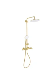 Mixer Shower Set with Rainshower PUYEHUE Gold_1000086