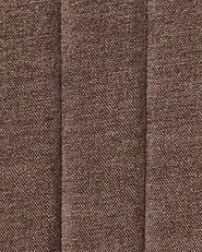 Set of 2 Dining Chairs WELLSTON Fabric Brown_1156669