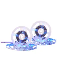 Set med 2 LED-remsor KIKORI 500 cm med fjärrkontroll Flerfärgad_885813