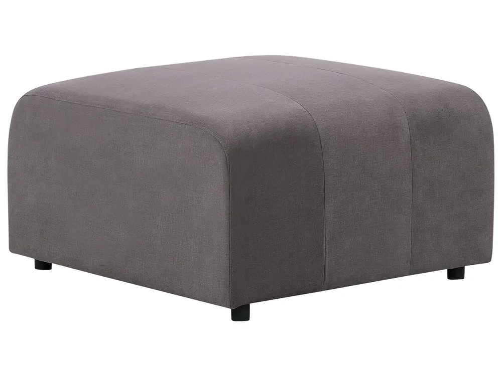 Modular Sofa 3 Seater FALSTERBO with Ottoman Velvet Taupe_919354