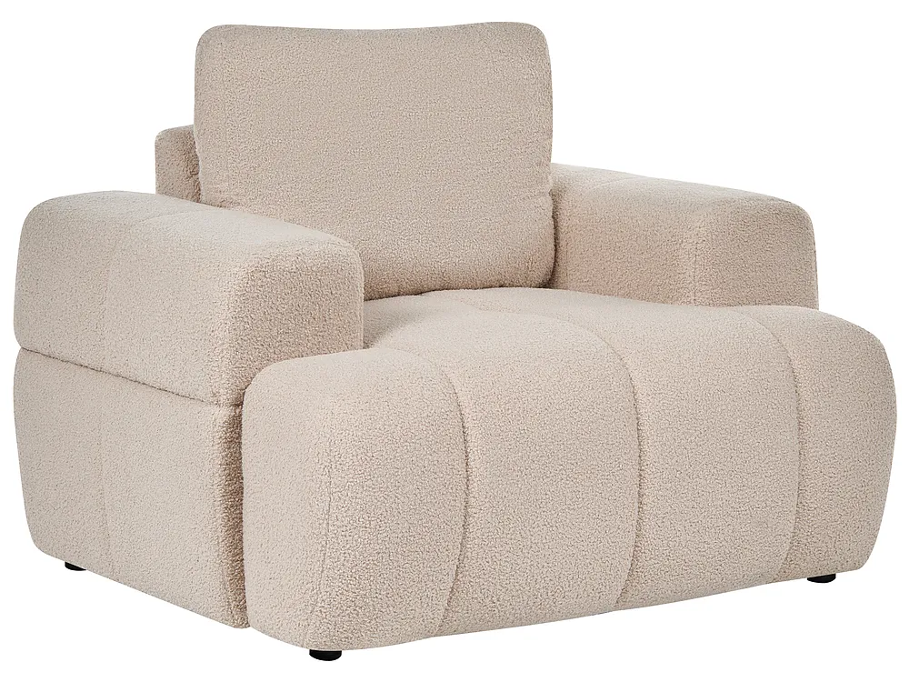 Sofagruppe 5-seters NARILLA Bouclé Beige_1161135