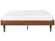 Säng med lamellram TOUCY 160 x 200 cm Brun askfanér_909696