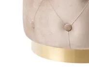 Sittpuff CARROLLTON Sammet Beige_995941