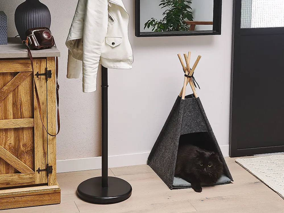 Djursäng ULUBEY Filt Mörkgrå_1179645