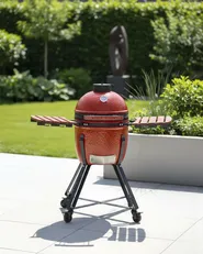 Hiiligrilli KAMADO Keramiikka Punainen_1007586