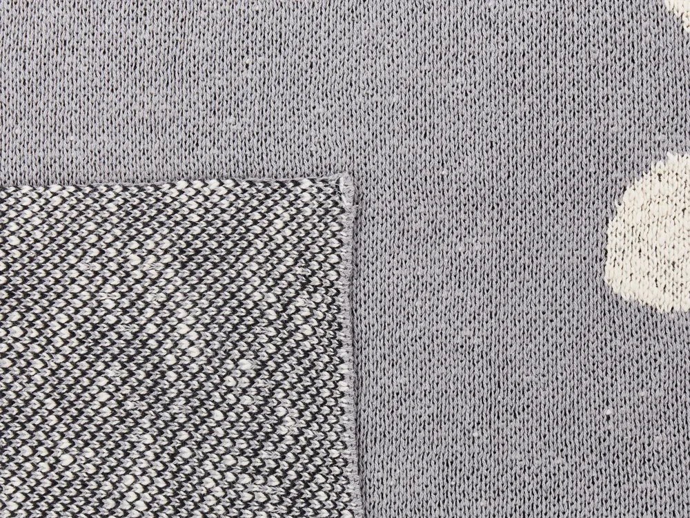 Blanket MATTA Cotton 130 x 170 cm Grey_905374