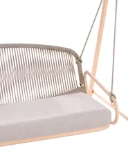 Patio Swing NORCIA Metal Beige_1078237