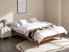 Bed TOUCY 140 x 200 cm (EU Double) Brown Ash Wood