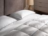 Bed Pillow ANETO High 50 x 60 cm Duck Feathers and Down White