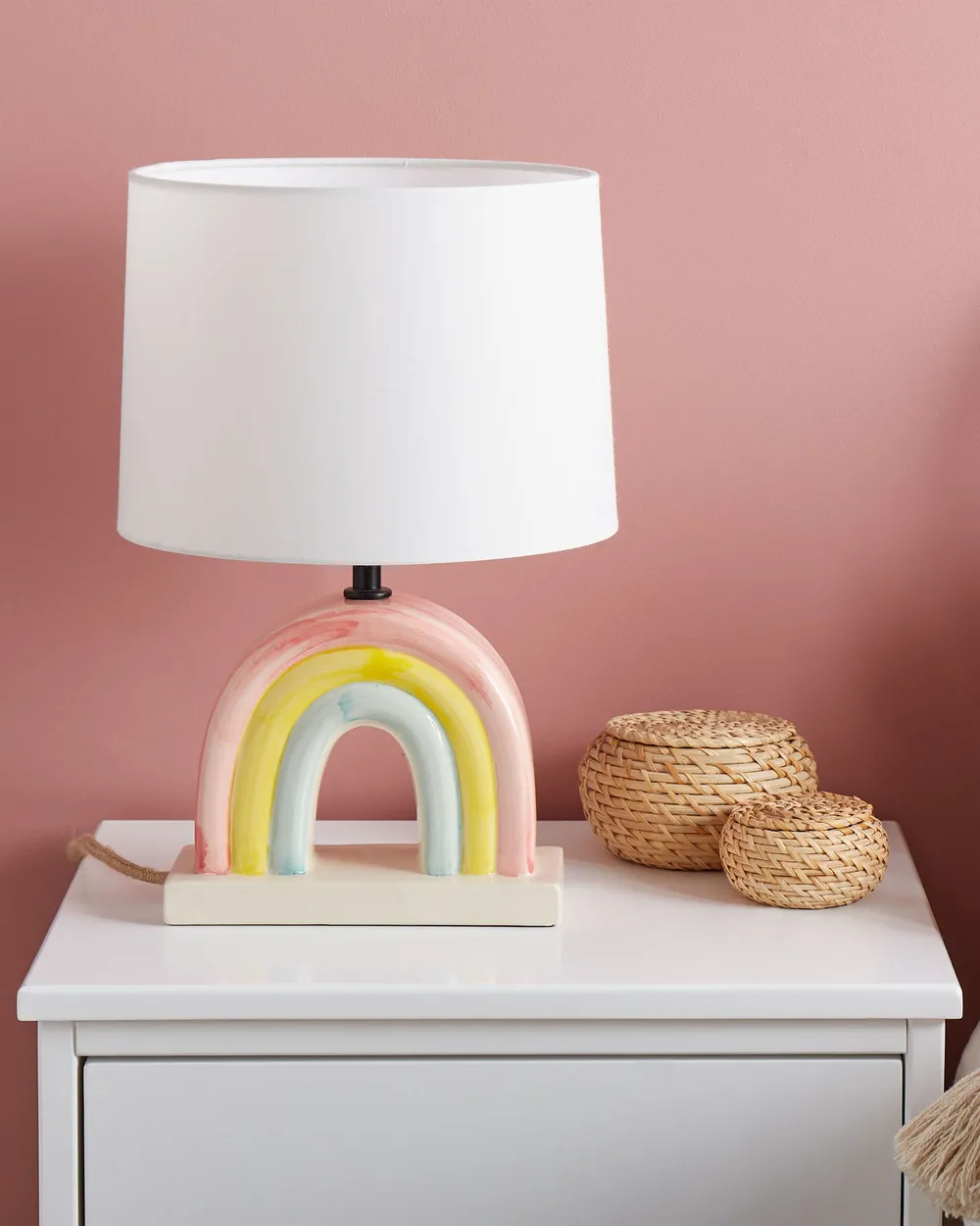 Table Lamp TITNA Ceramic Multicolour_891534