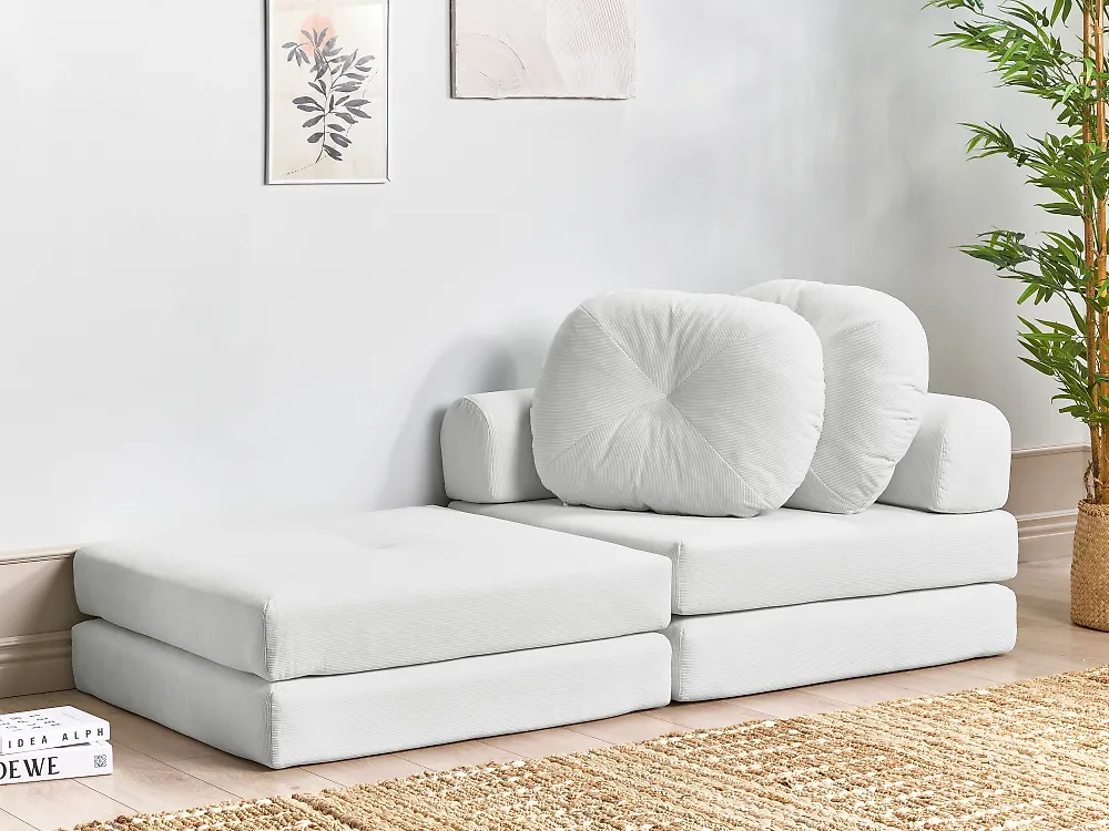 Enkel bäddsoffa OLDEN Manchester Off-White_1174222