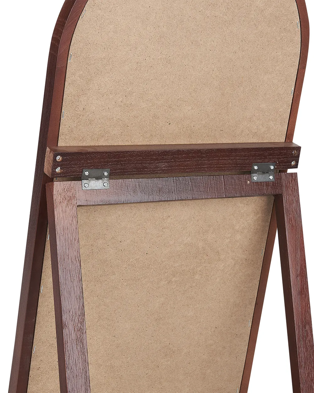 Standing Mirror CHELLES 150 cm Paulownia Wood Dark Brown_830375