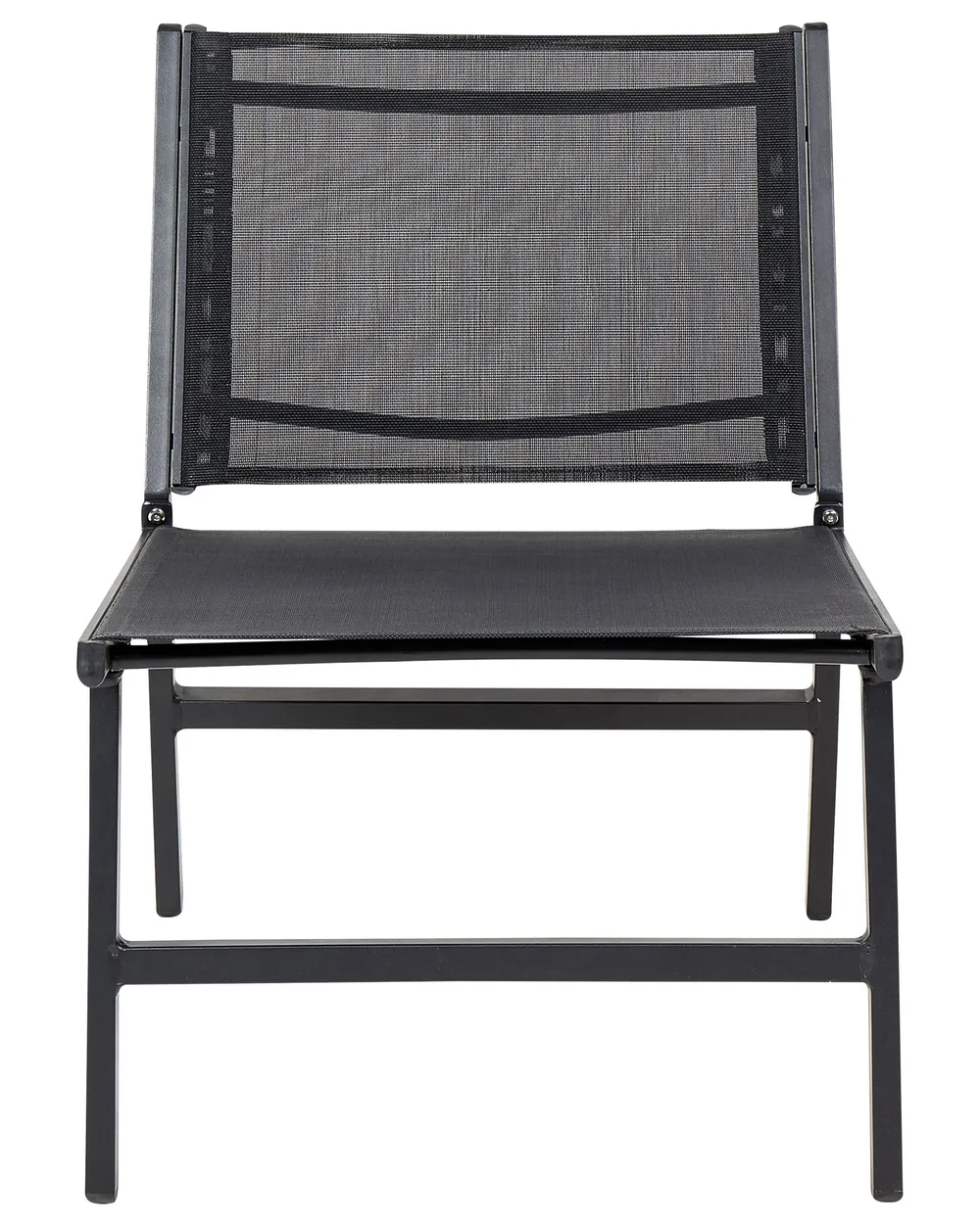 Garden Chair MARCEDDI Metal Black_897085