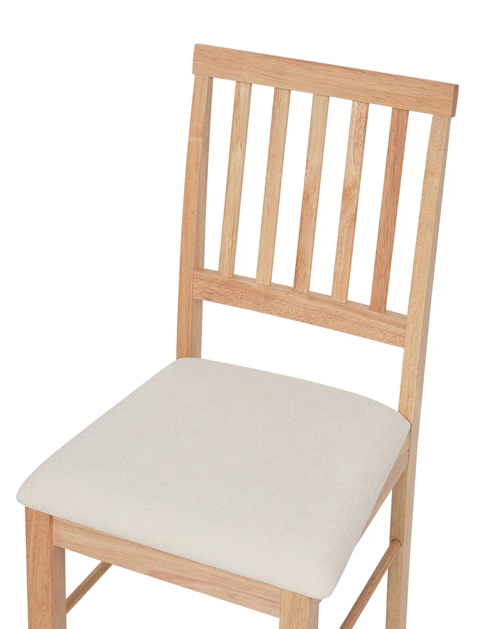 Set of 2 Dining Chairs ORONO Wood Light Brown_926546