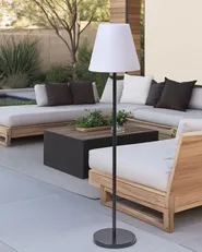 Solar Outdoor LED Floor Lamp FONESCA White_960757