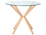 Dining Table ALTURA Transparent 90 cm 90 cm_793007