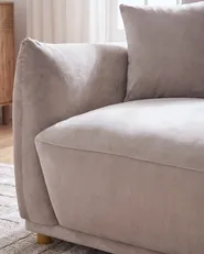 Soffa 3-sits JUBEK Sammet Taupe_1077851