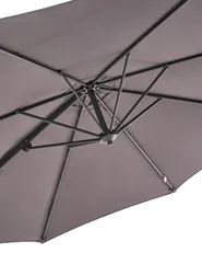 Cantilever Parasol 294 cm SAVONA Dark Grey_1102964