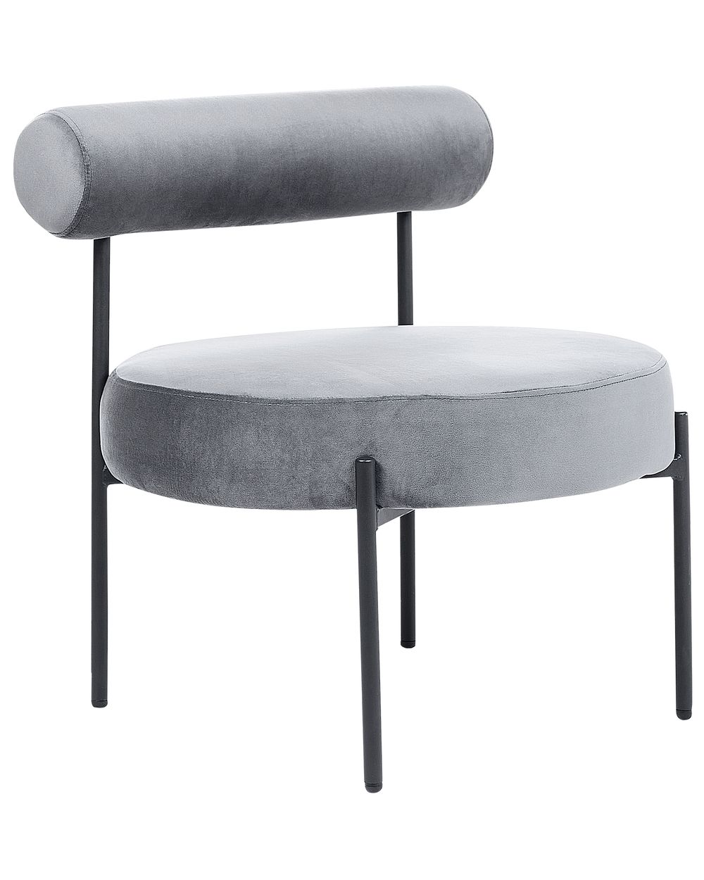 Armchair ALPHA Velvet Grey