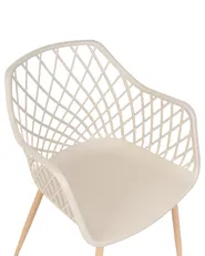 Ruokatuolisetti 2 kpl NASHUA Beige_861883