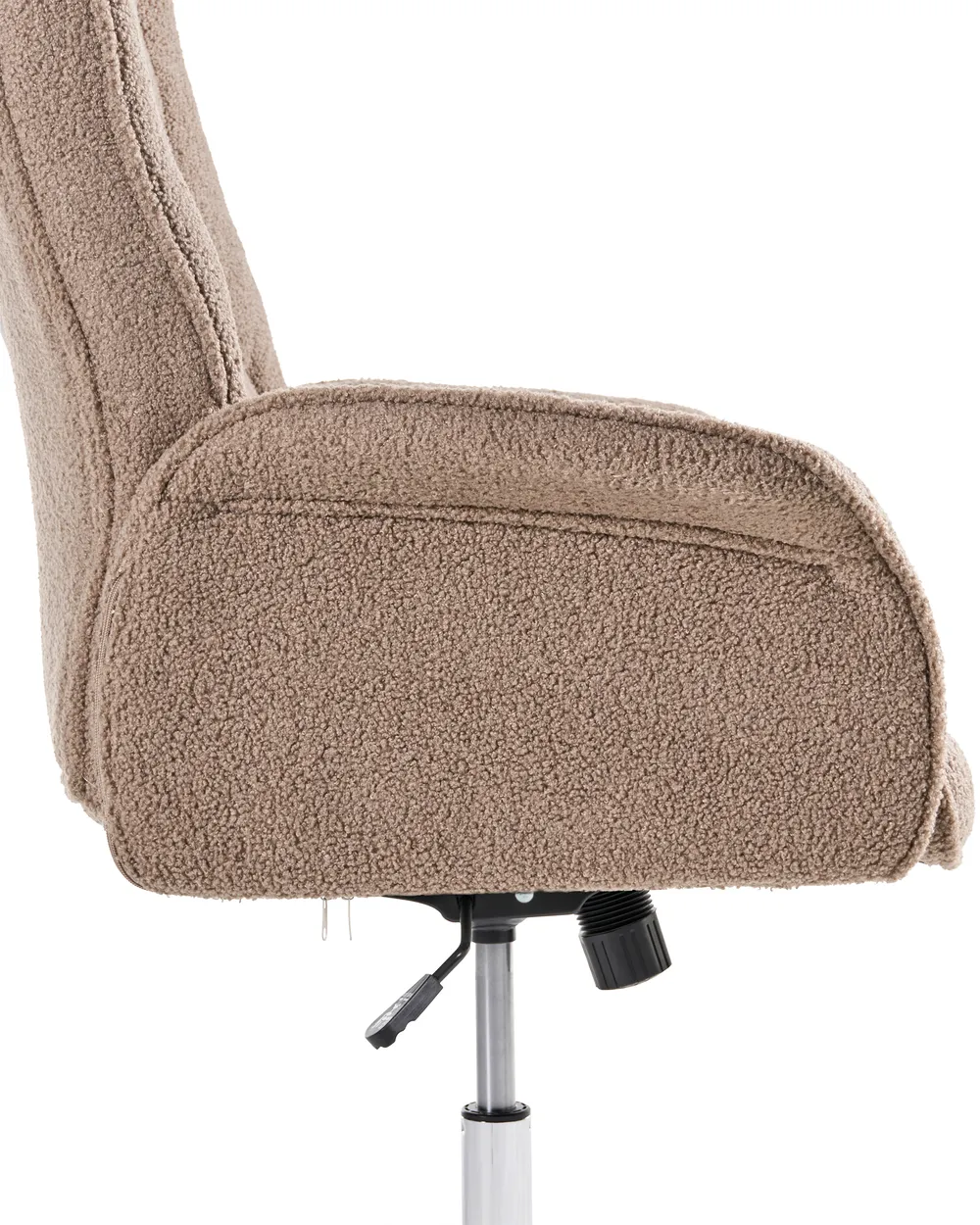 Kontorsstol PILOT Bouclé Brun_1024626