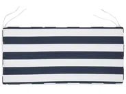 Bench Seat Pad Cushion VIVARA 152 x 54 cm Navy Blue_774716