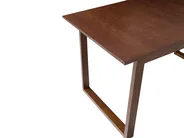 Jatkettava ruokapöytä CAMDEN Tumma saarniviilu 160/200 cm 95 cm_1067691