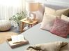 Fitted Sheet JANBU 160 x 200 cm Cotton Light Green