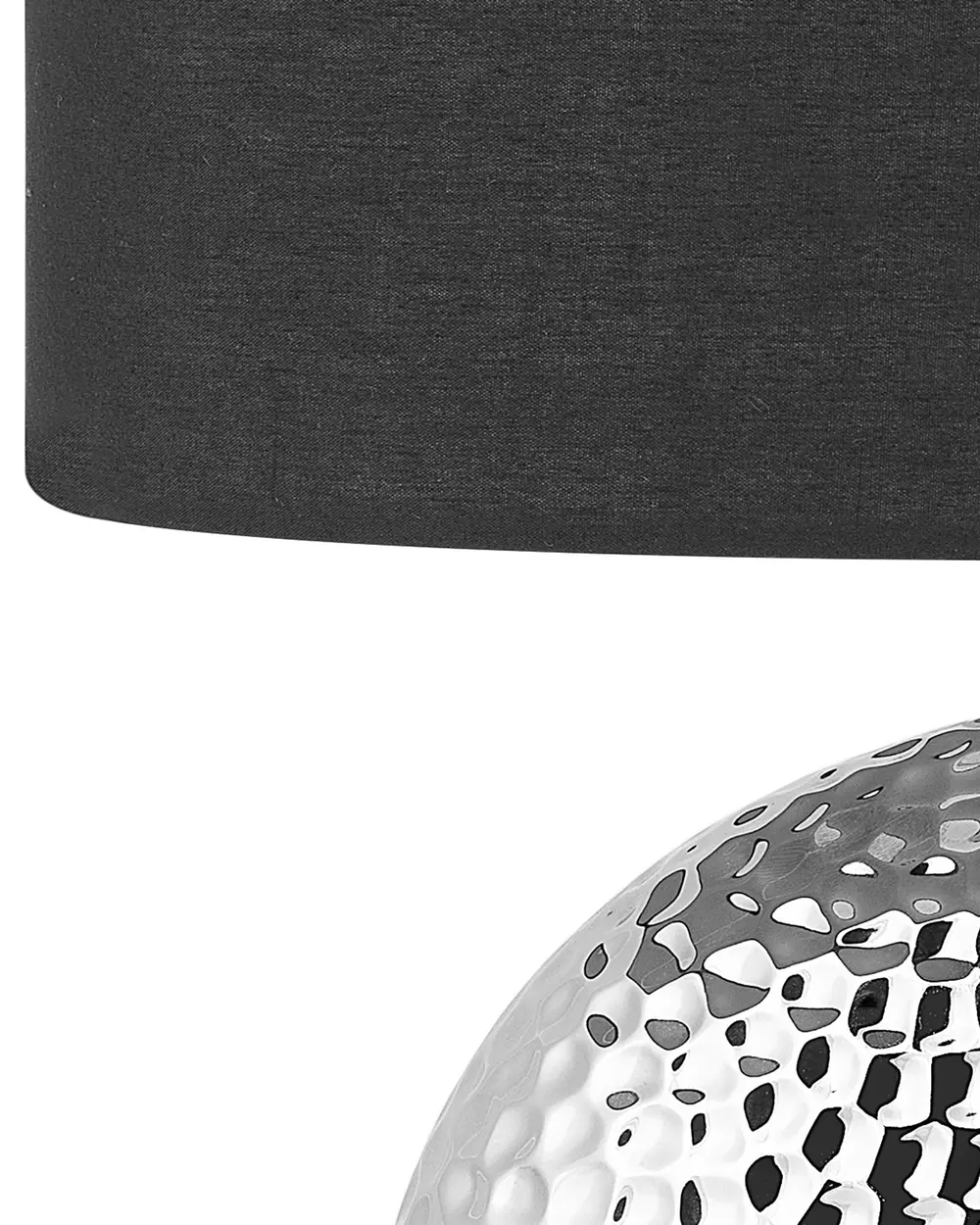 Table Lamp NASVA Ceramic Silver_731646