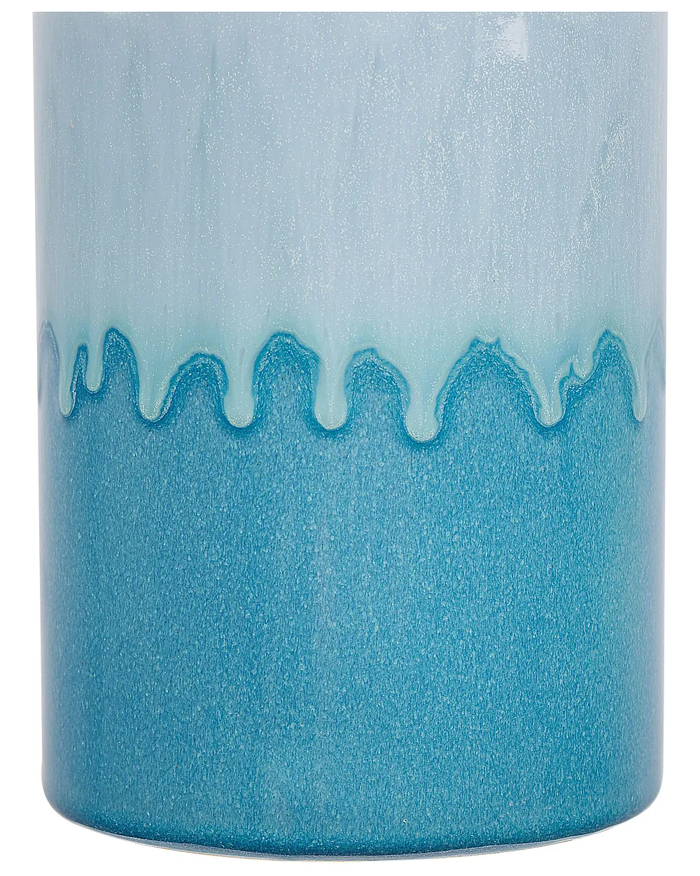 Blomstervase CHAMAIZI 26 cm Steintøy Blå_810552