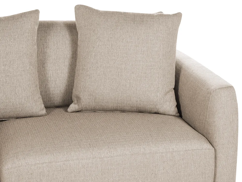 Soffa 3-sits SIGTUNA med fotpall Beige_896593